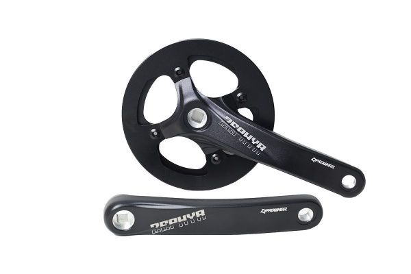 Система PROWHEEL ZEPHYR-238A,38T*175MM,FAT,AL-6061-T6,под квадрат,CHAINLINE:70,BCD:104,чер